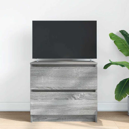 Mobile TV Grigio Sonoma 60x35x54 cm in Legno Multistrato - homemem39