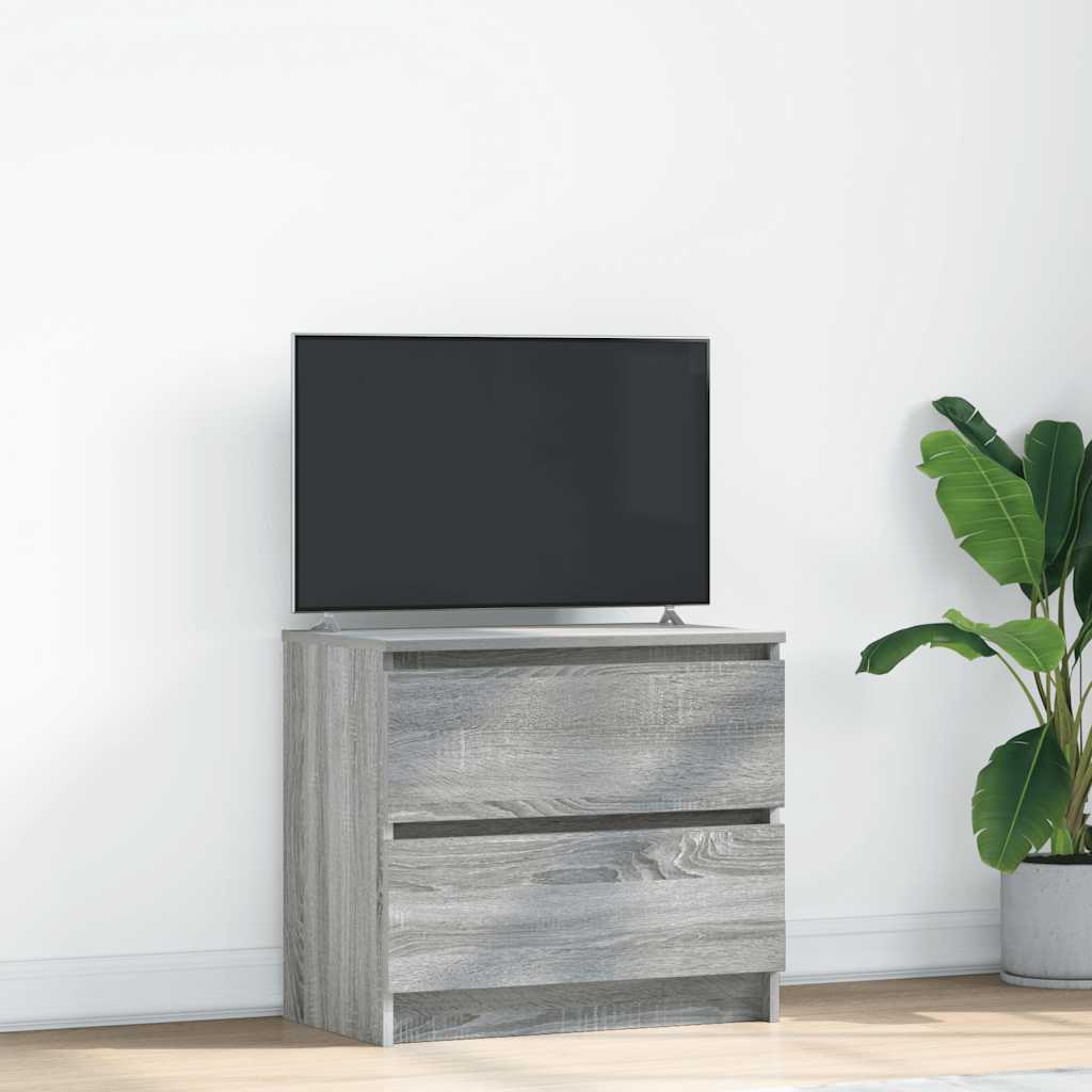 Mobile TV Grigio Sonoma 60x35x54 cm in Legno Multistrato - homemem39