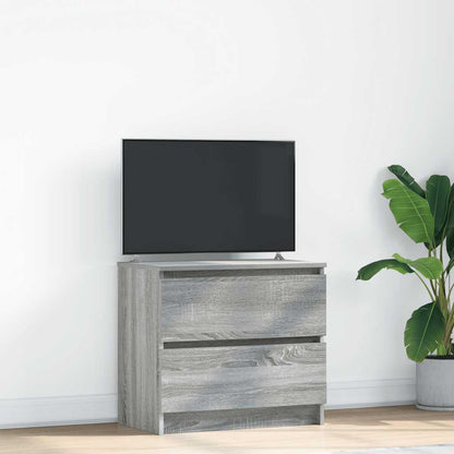 Mobile TV Grigio Sonoma 60x35x54 cm in Legno Multistrato - homemem39
