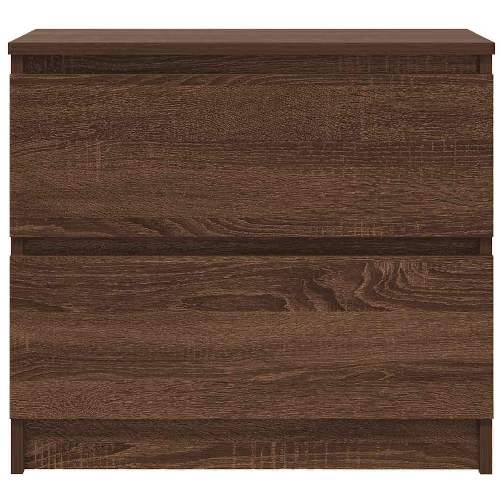 Mobile TV Rovere Marrone 60x35x54 cm in Legno Multistrato - homemem39