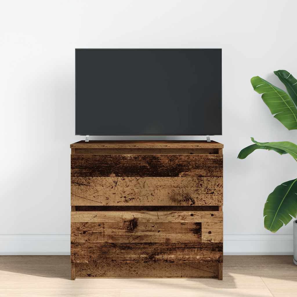 Mobile Porta TV Legno Antico 60x35x54 cm in Legno Multistrato - homemem39