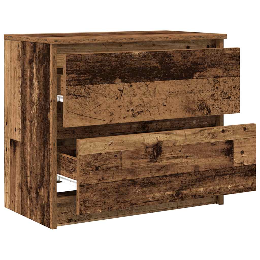 Mobile Porta TV Legno Antico 60x35x54 cm in Legno Multistrato - homemem39