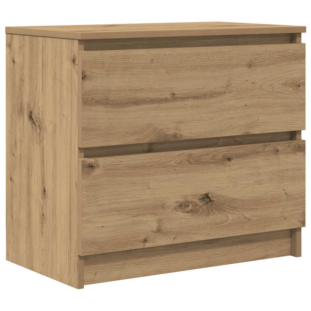 Mobile TV Rovere Artigianale 60x35x54 cm in Legno Multistrato | homemem39