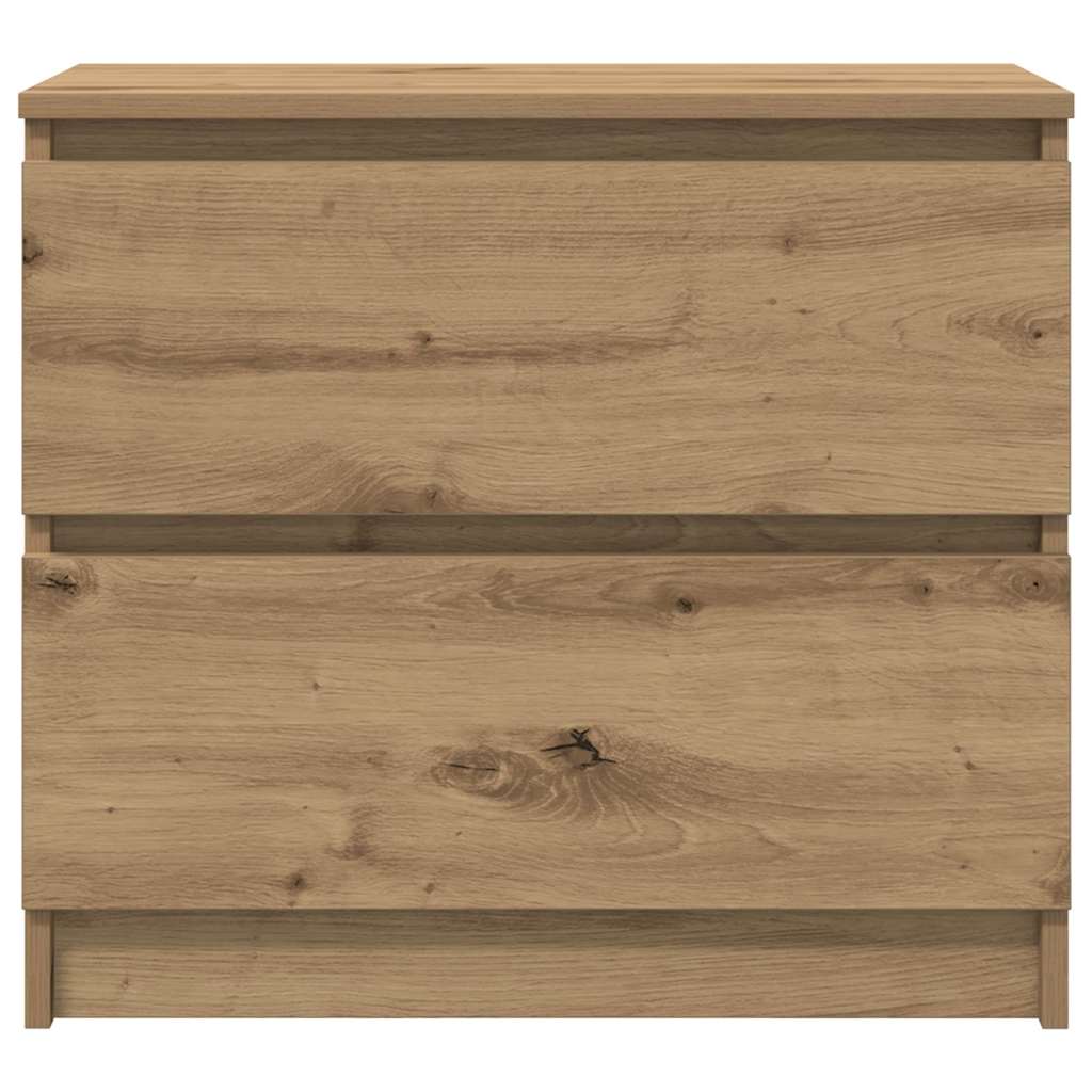 Mobile TV Rovere Artigianale 60x35x54 cm in Legno Multistrato | homemem39