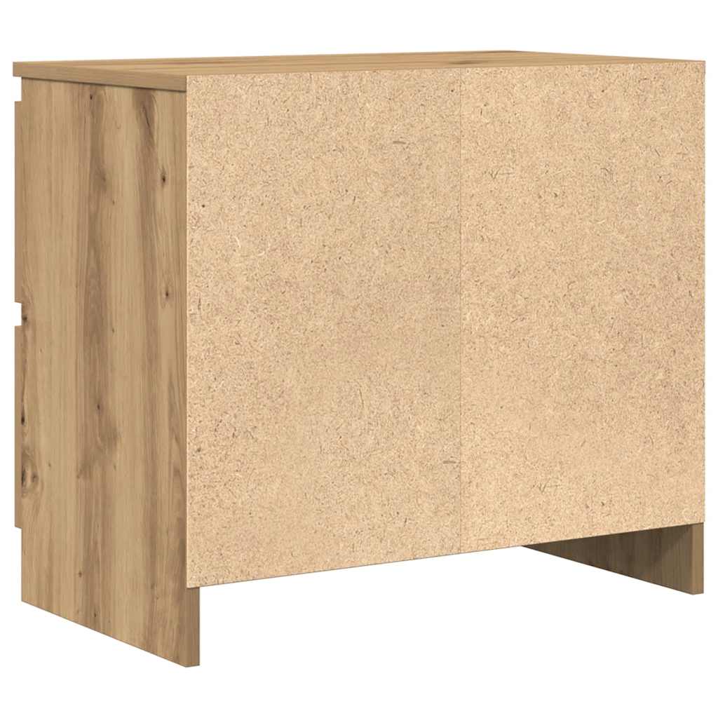 Mobile TV Rovere Artigianale 60x35x54 cm in Legno Multistrato | homemem39