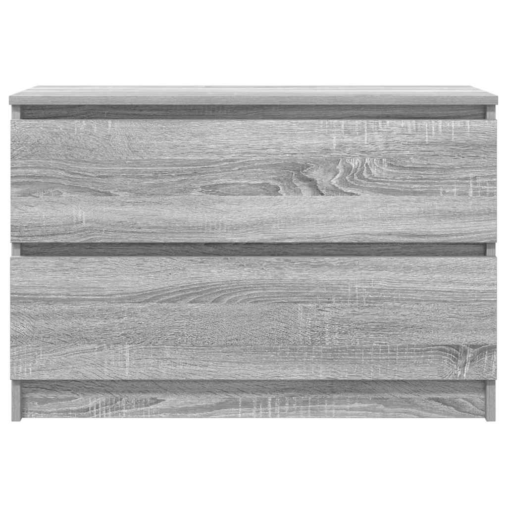 Mobile Porta TV Grigio Sonoma 80x35x54 cm in Legno Multistrato - homemem39
