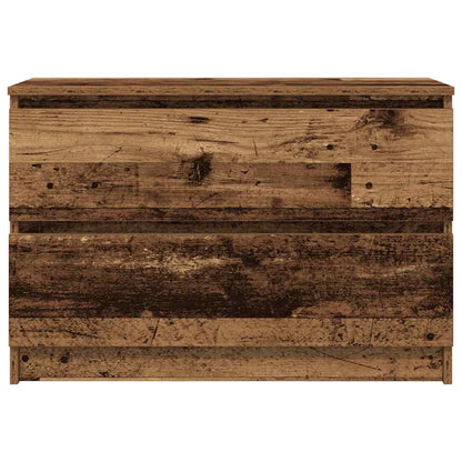 Mobile Porta TV Legno Antico 80x35x54 cm in Legno Multistrato - homemem39