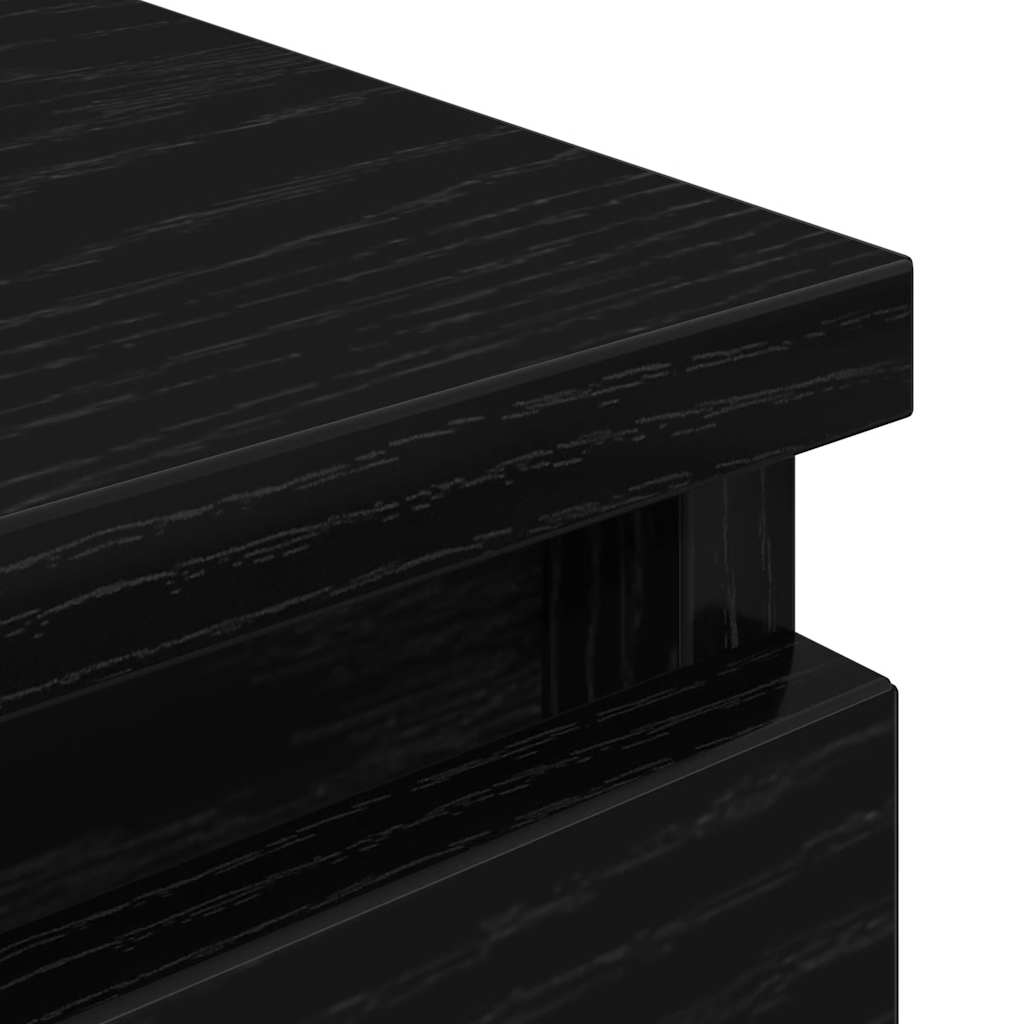 Mobile Porta TV Nero 100x35x54 cm in Legno Multistrato