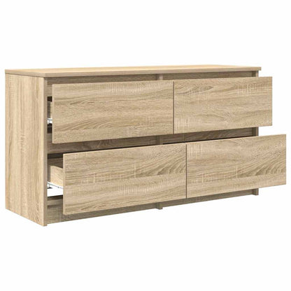 Mobile Porta TV Rovere Sonoma 100x35x54 cm in Legno Multistrato - homemem39
