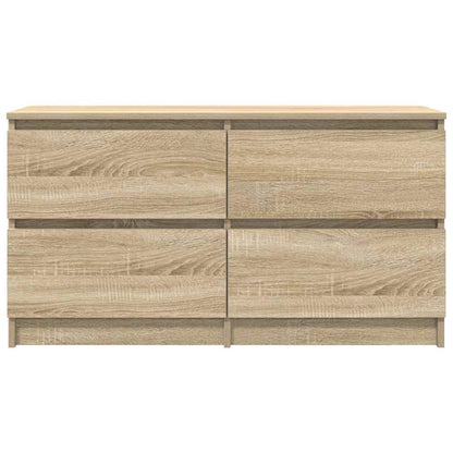 Mobile Porta TV Rovere Sonoma 100x35x54 cm in Legno Multistrato - homemem39