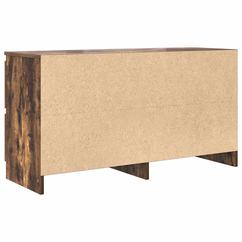 Mobile TV Rovere Fumo 100x35x54 cm in Legno Multistrato - homemem39