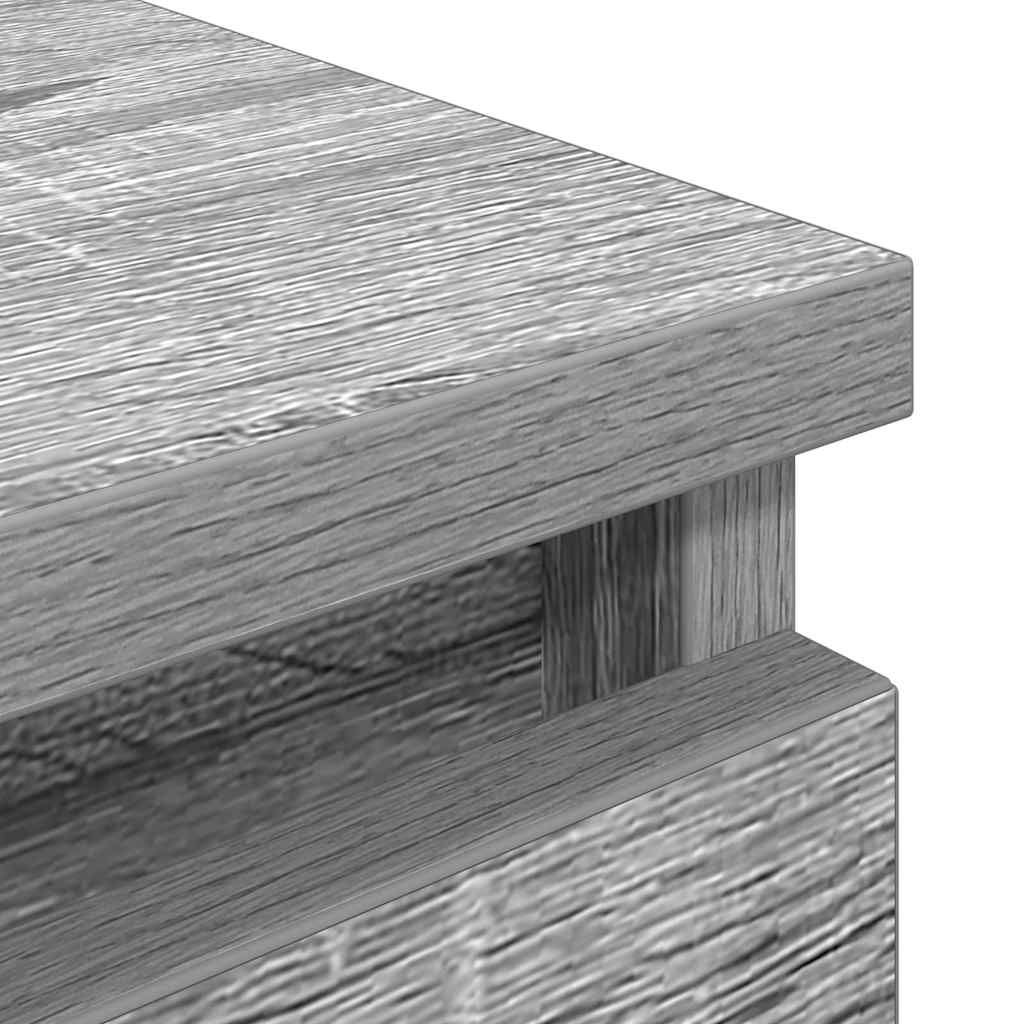 Mobile TV Grigio Sonoma 100x35x54 cm in Legno Multistrato - homemem39