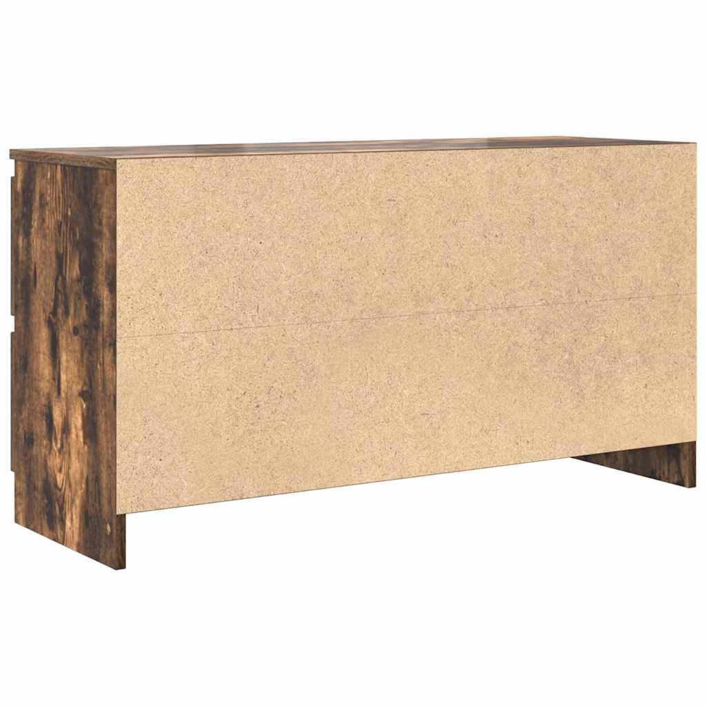 Mobile TV Rovere Fumo 100x35x54 cm in Legno Multistrato - homemem39