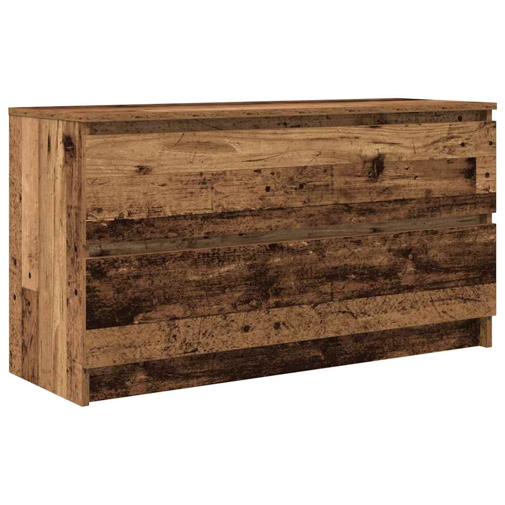 Mobile Porta TV Legno Antico 100x35x54 cm in Legno Multistrato - homemem39