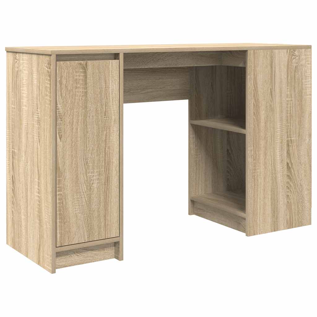 Scrivania Rovere Sonoma 120x42x76 cm in Legno Multistrato | homemem39