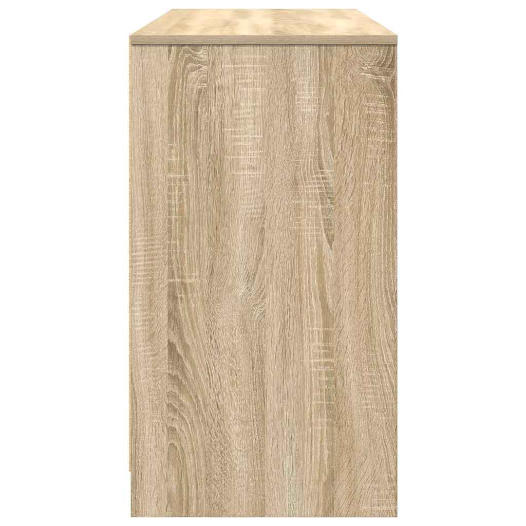 Scrivania Rovere Sonoma 120x42x76 cm in Legno Multistrato - homemem39