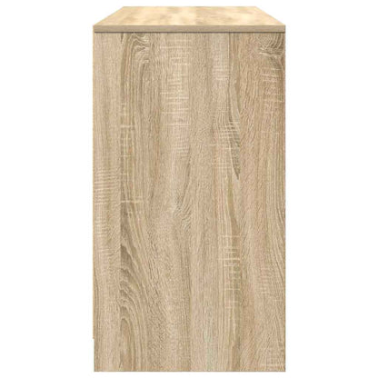 Scrivania Rovere Sonoma 120x42x76 cm in Legno Multistrato - homemem39
