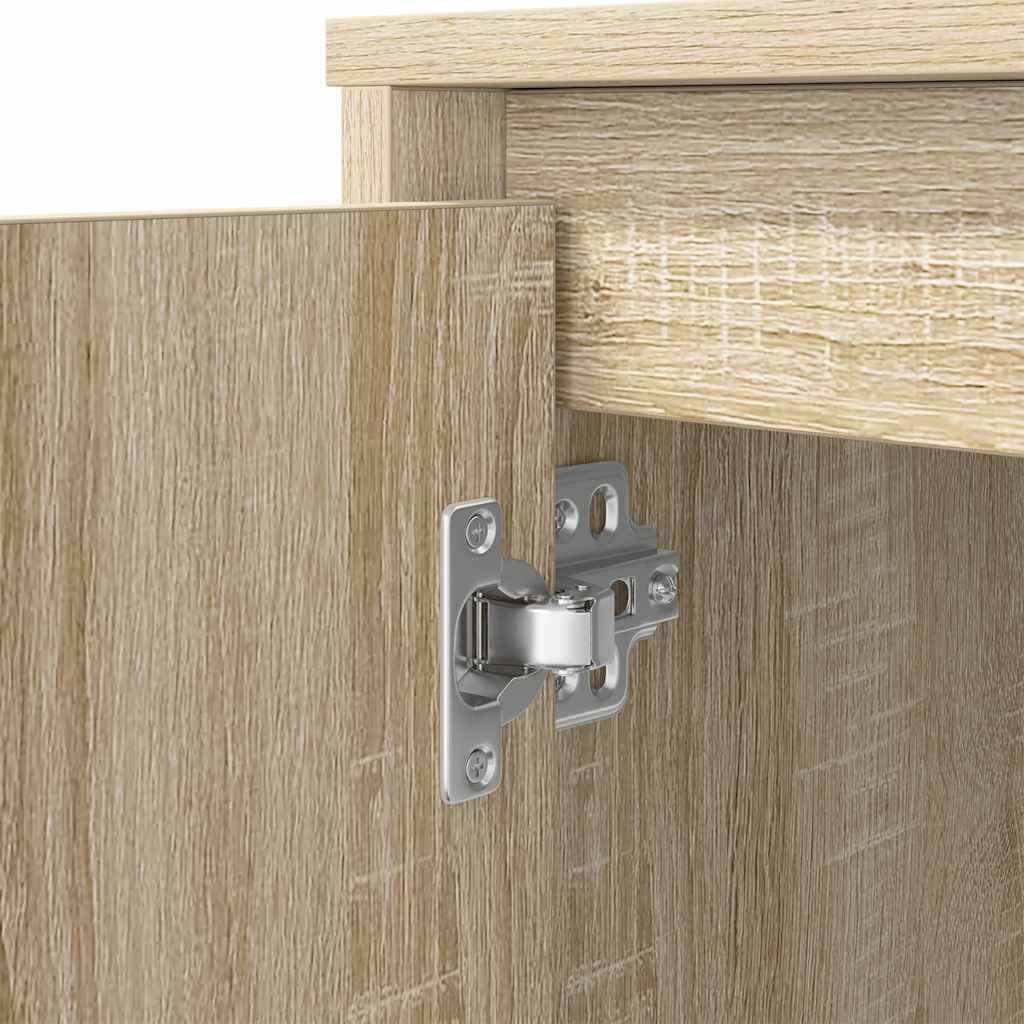 Scrivania Rovere Sonoma 120x42x76 cm in Legno Multistrato - homemem39