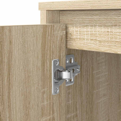 Scrivania Rovere Sonoma 120x42x76 cm in Legno Multistrato - homemem39