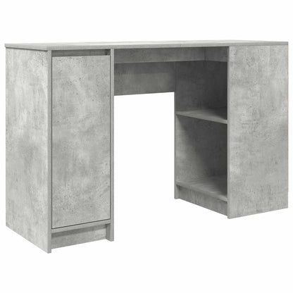 Scrivania Grigio Cemento 120x42x76 cm in Legno Multistrato - homemem39