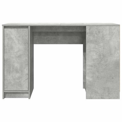 Scrivania Grigio Cemento 120x42x76 cm in Legno Multistrato | homemem39