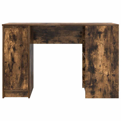 Scrivania Rovere Fumo 120x42x76 cm in Legno Multistrato