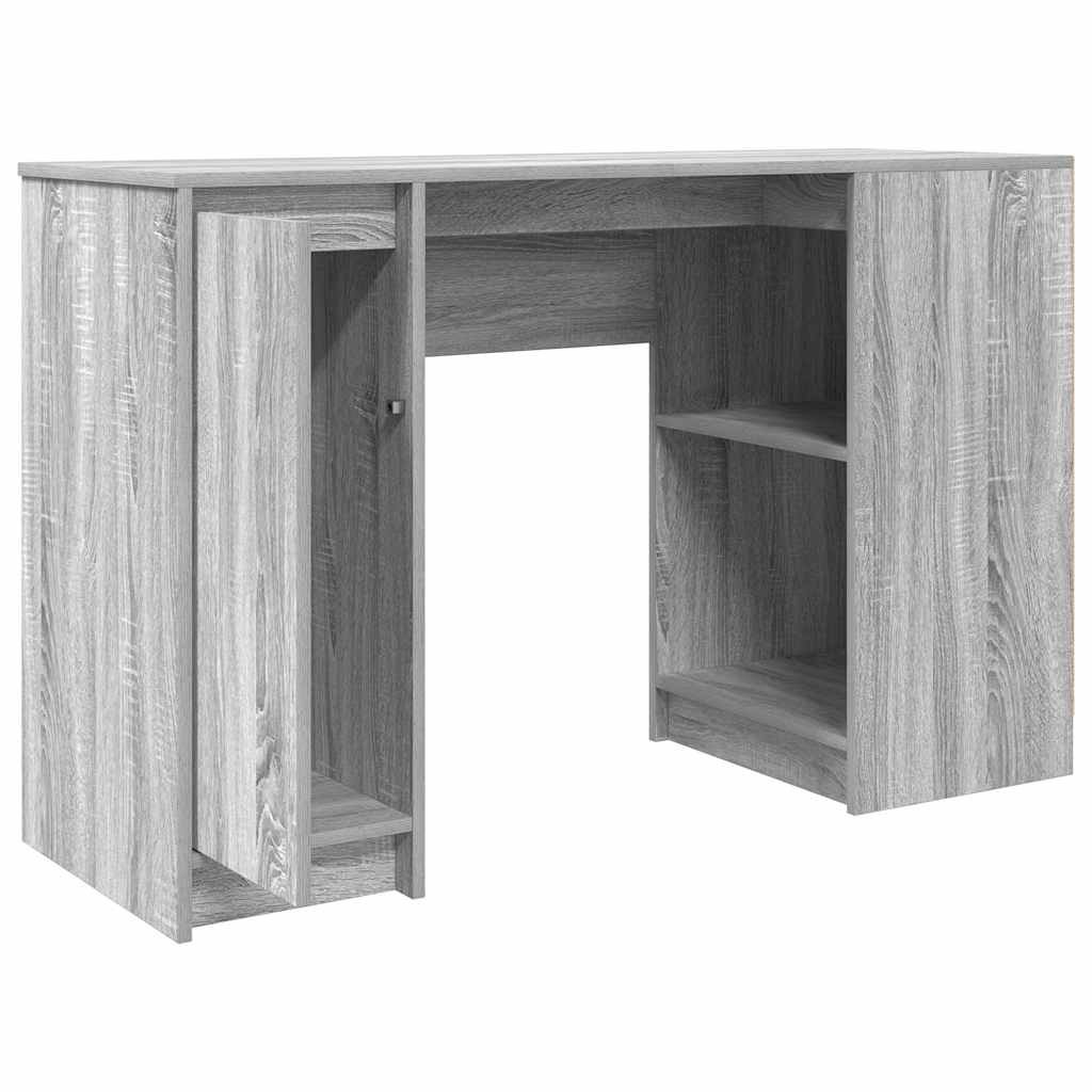 Scrivania Grigio Sonoma 120x42x76 cm in Legno Multistrato | homemem39