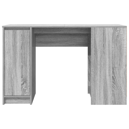 Scrivania Grigio Sonoma 120x42x76 cm in Legno Multistrato - homemem39