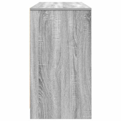 Scrivania Grigio Sonoma 120x42x76 cm in Legno Multistrato - homemem39