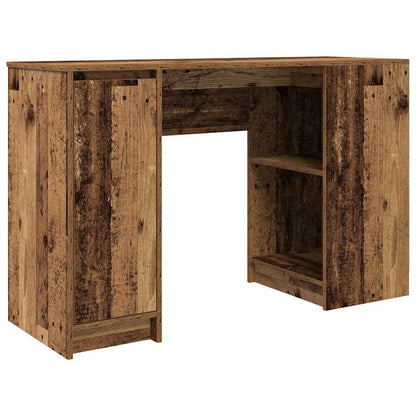 Scrivania Legno Antico 120x42x76 cm in Legno Multistrato - homemem39