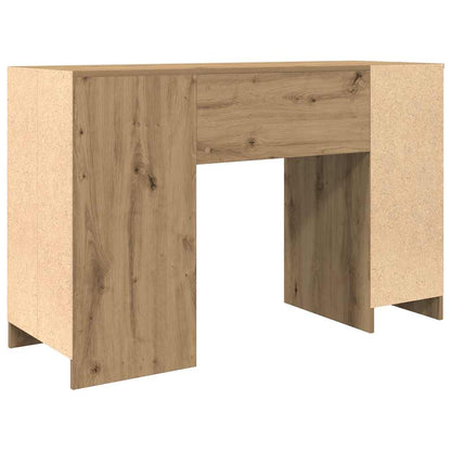 Scrivania Rovere Artigianale 120x42x76 cm in Legno Multistrato | homemem39