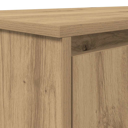 Scrivania Rovere Artigianale 120x42x76 cm in Legno Multistrato | homemem39