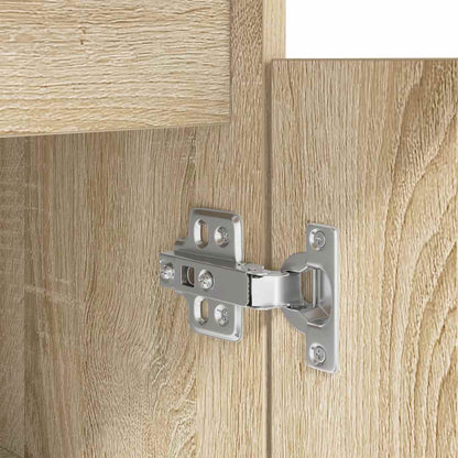 Scrivania Rovere Sonoma 86x49x76 cm in Legno Multistrato