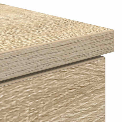 Scrivania Rovere Sonoma 86x49x76 cm in Legno Multistrato