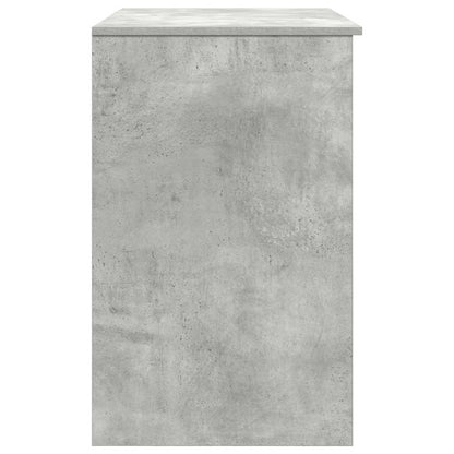Scrivania Grigio Cemento 86x49x76 cm in Legno Multistrato | homemem39