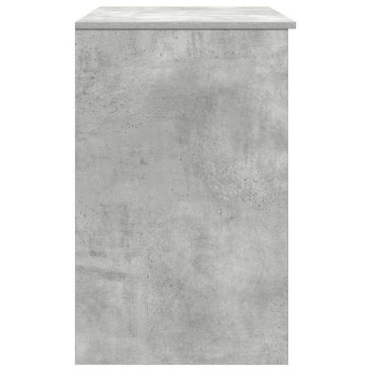 Scrivania Grigio Cemento 86x49x76 cm in Legno Multistrato - homemem39