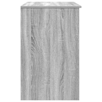 Scrivania Grigio Sonoma 86x49x76 cm in Legno Multistrato