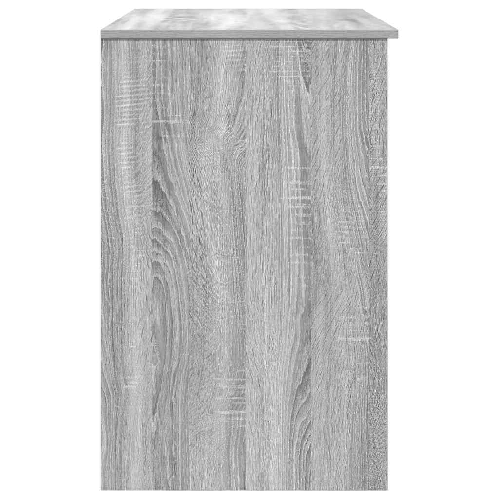 Scrivania Grigio Sonoma 86x49x76 cm in Legno Multistrato