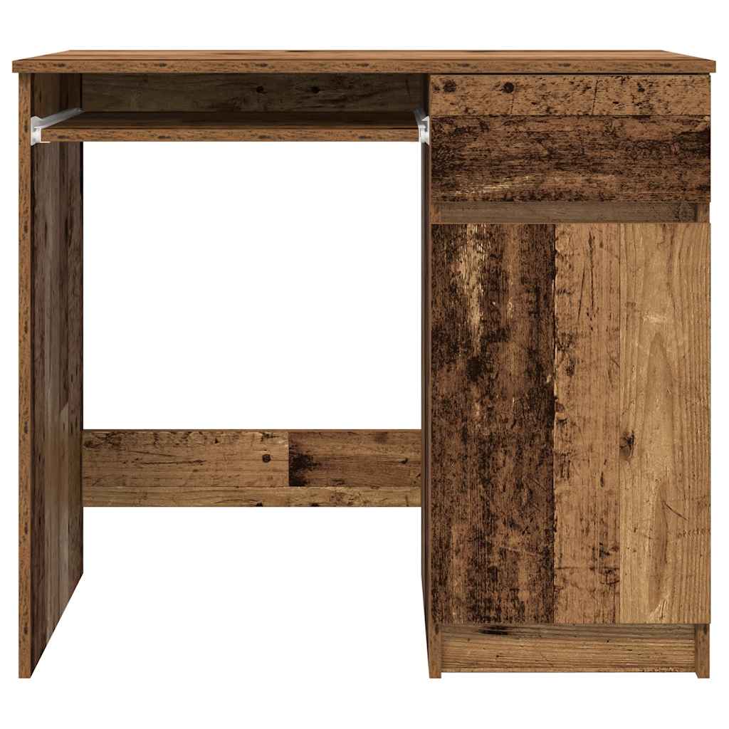 Scrivania Legno Antico 86x49x76 cm in Legno Multistrato - homemem39