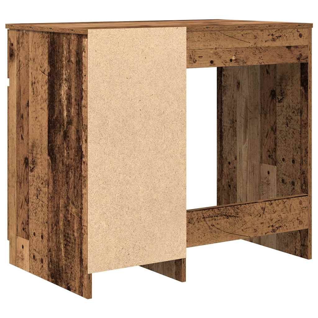 Scrivania Legno Antico 86x49x76 cm in Legno Multistrato | homemem39
