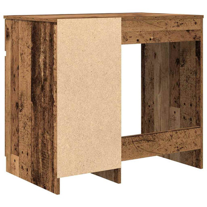 Scrivania Legno Antico 86x49x76 cm in Legno Multistrato