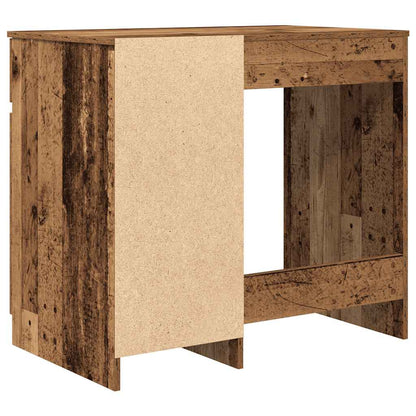 Scrivania Legno Antico 86x49x76 cm in Legno Multistrato - homemem39