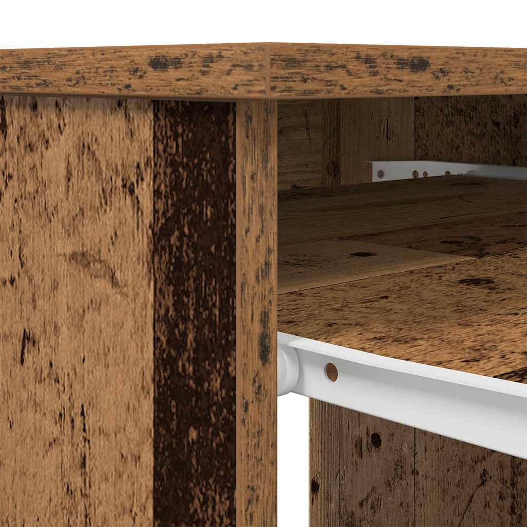 Scrivania Legno Antico 86x49x76 cm in Legno Multistrato