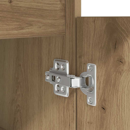 Scrivania Rovere Artigianale 86x49x76 cm in Legno Multistrato