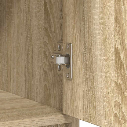 Credenza con Cassetti e Ante Rovere Sonoma 70,5x34x74,5 cm