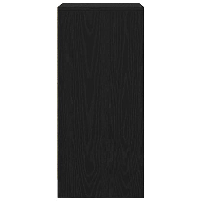 Scarpiera Rovere Nero 29,5x34x76 cm in Legno Multistrato - homemem39