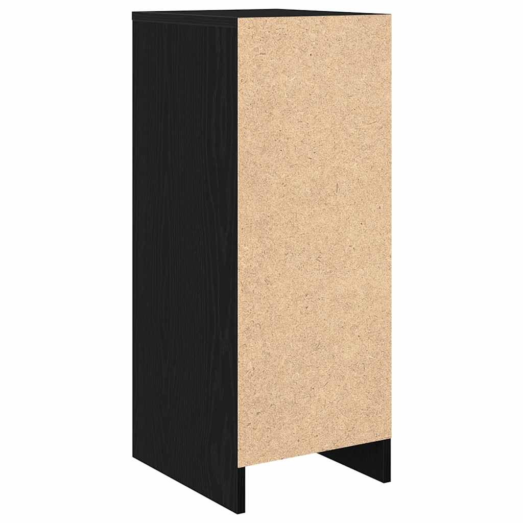 Scarpiera Rovere Nero 29,5x34x76 cm in Legno Multistrato - homemem39