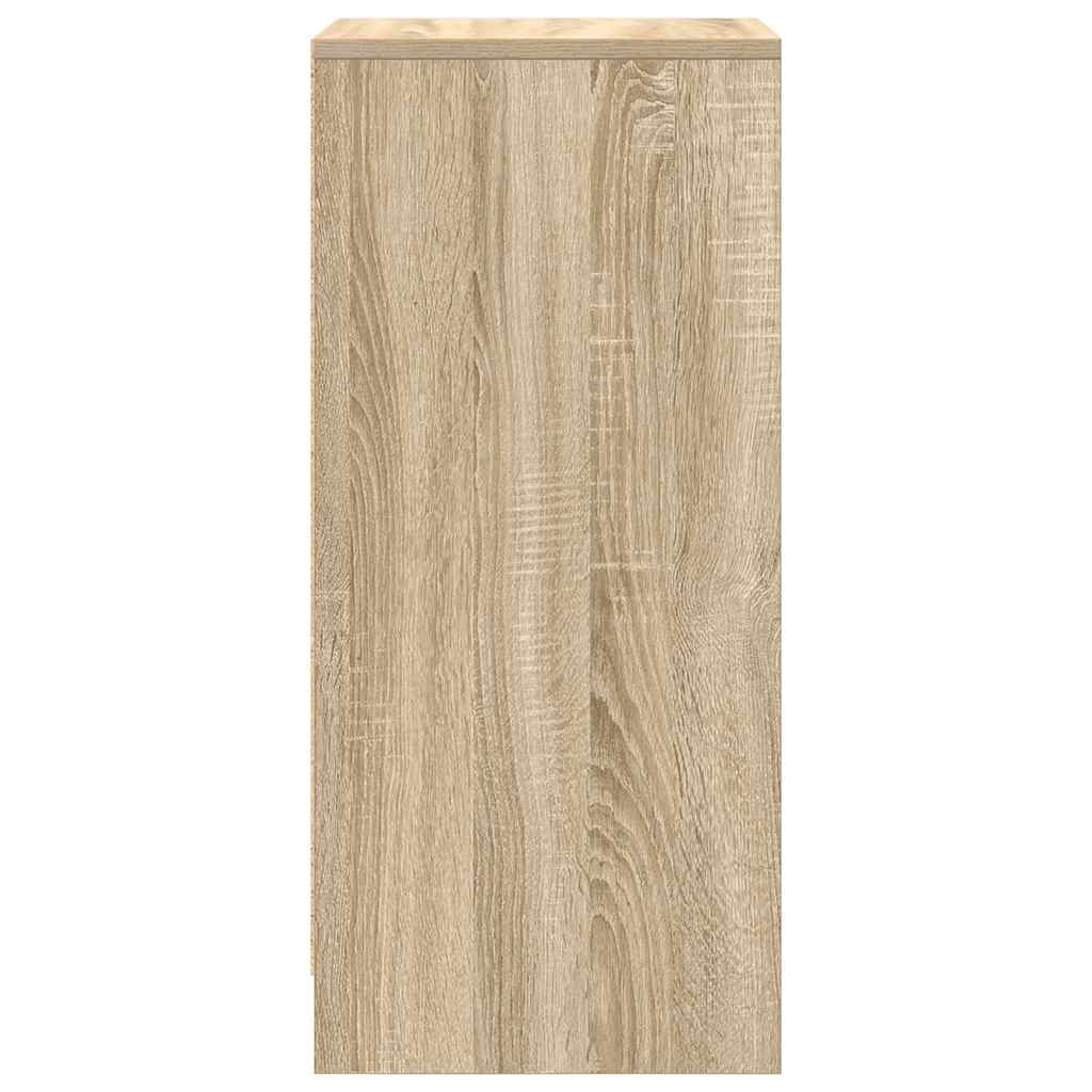 Scarpiera Rovere Sonoma 29,5x34x76 cm in Legno Multistrato