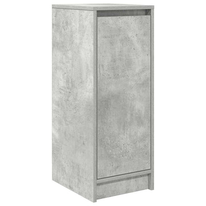 Scarpiera Grigio Cemento 29,5x34x76 cm in Legno Multistrato - homemem39