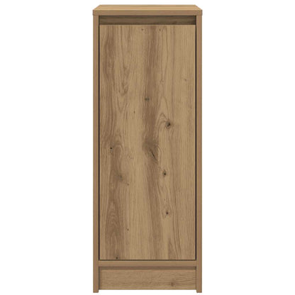 Scarpiera Rovere Artigianale 29,5x34x76 cm in Legno Multistrato